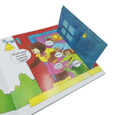 300gsm C1Sの注文の子供の物語の本4Cの多彩な印刷の子供板